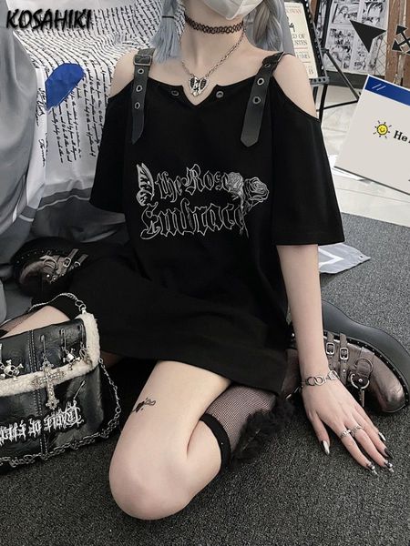 women's t-shirt kosahiki printed off shoulder women tshirts casual streetwear y2k aesthetic t shirt girl sweet harajuku graphic tees g, White
women's t-shirt kosahiki printed off shoulder women tshirts casual streetwear y2k aesthetic t shirt girl sweet harajuku graphic tees g, White