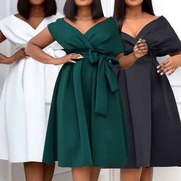 plus size dresses women dress bow elegant wedding party for 2023 summer plussize clothing s xxxl femme vestidos 230718, Black
plus size dresses women dress bow elegant wedding party for 2023 summer plussize clothing s xxxl femme vestidos 230718, Black