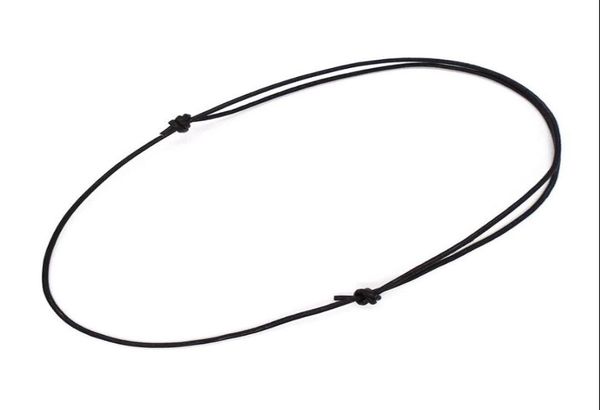20pcslot black genuine leather chains cord knot slider long adjustable choker necklaces4251704, Silver
20pcslot black genuine leather chains cord knot slider long adjustable choker necklaces4251704, Silver