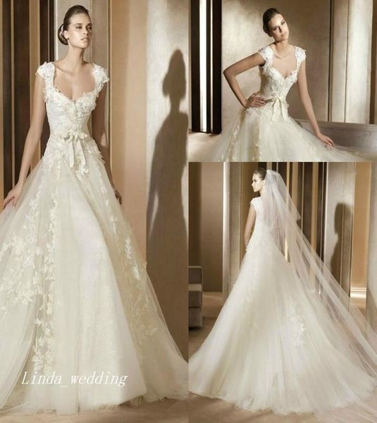 vintage elie saab ivory wedding dresses beautiful a line tulle applique lace women bridal party gowns2859628, White
vintage elie saab ivory wedding dresses beautiful a line tulle applique lace women bridal party gowns2859628, White