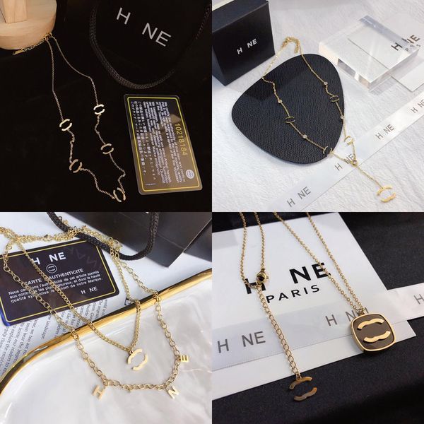 designer luxury 18k gold plated silver pendant necklaces stainless steel brand letter crystal pearl necklace links chains lovers christmas j
designer luxury 18k gold plated silver pendant necklaces stainless steel brand letter crystal pearl necklace links chains lovers christmas j