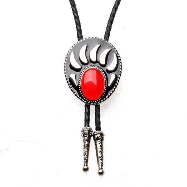 bolo ties europe and the united states original bolo tie indian brothers bear palm natural stone popular suit accessories wedding gift hkd23, Red
bolo ties europe and the united states original bolo tie indian brothers bear palm natural stone popular suit accessories wedding gift hkd23, Red