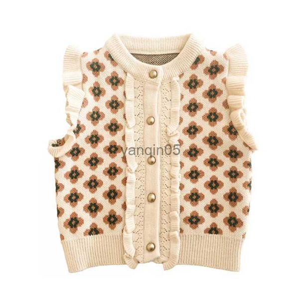 pullover 1-5 years baby girl knitted vest spring autumn flowers print sweater cardigan for children sleeveless kids clothes girls outfits hk, Blue
pullover 1-5 years baby girl knitted vest spring autumn flowers print sweater cardigan for children sleeveless kids clothes girls outfits hk, Blue