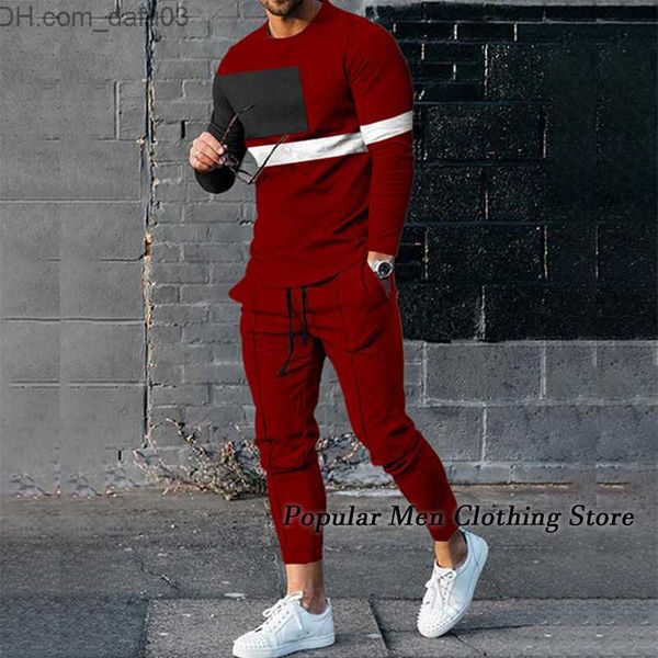 men's sleepwear spring men's track suit 3d printing solid jogging sportswear casual long sleeved t-shirt+trousers suit men's, Black;brown
men's sleepwear spring men's track suit 3d printing solid jogging sportswear casual long sleeved t-shirt+trousers suit men's, Black;brown