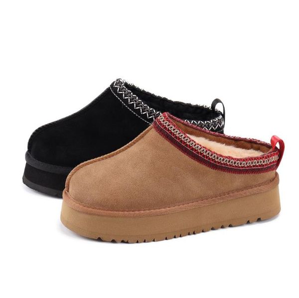 boots designer tasman slippers chestnut fur slides sheepskin shearling tazz mules women men ultra mini platform slip-on shoes suede fall win, Black
boots designer tasman slippers chestnut fur slides sheepskin shearling tazz mules women men ultra mini platform slip-on shoes suede fall win, Black