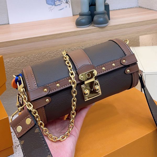 classic old flower shoulder bag barrel shaped flap handbag metal hardware chain hasp crossbody bags large capacity cell phone pocket removab
classic old flower shoulder bag barrel shaped flap handbag metal hardware chain hasp crossbody bags large capacity cell phone pocket removab