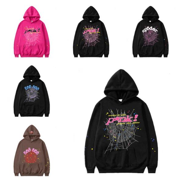 men women hoodie sp5der young thug 555555 foam print spider web graphic pink sweatshirts y2k pullovers designer hip hop kanyes style sp5der, Black
men women hoodie sp5der young thug 555555 foam print spider web graphic pink sweatshirts y2k pullovers designer hip hop kanyes style sp5der, Black