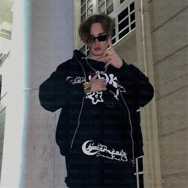 zipper hoodie fashion embroidery star pattern men's and women's hoodie sweatshirt gothic sports coat long sleeve large hoodie clip, Black
zipper hoodie fashion embroidery star pattern men's and women's hoodie sweatshirt gothic sports coat long sleeve large hoodie clip, Black
