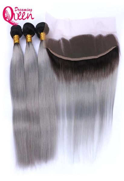 1b grey straight ombre brazilian virgin human hair extensions 3 bundles with 13x4 ear to ear lace closure with baby hair prepluck1735569, Black;brown
1b grey straight ombre brazilian virgin human hair extensions 3 bundles with 13x4 ear to ear lace closure with baby hair prepluck1735569, Black;brown