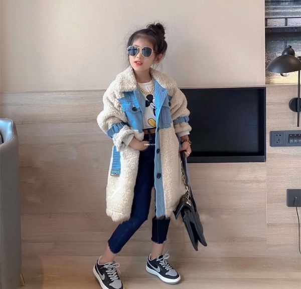 fashion kids faux fur splicing denim coat girls fleece denim long outwear children fleece thicken warm coat designer kids clothing6546522, Blue;gray
fashion kids faux fur splicing denim coat girls fleece denim long outwear children fleece thicken warm coat designer kids clothing6546522, Blue;gray