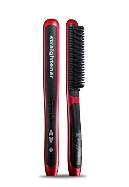 hair straightener brush ceramic heating antiscaldstatic comb professional hair straightening iron1058024, Black
hair straightener brush ceramic heating antiscaldstatic comb professional hair straightening iron1058024, Black