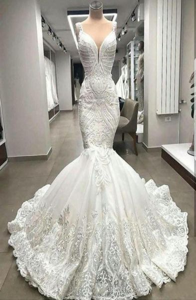 high end unique lace mermaid wedding dresses appliques arabic dubai beaded bridal gowns custom made robe de mariee 2022 vestido de7490703, White
high end unique lace mermaid wedding dresses appliques arabic dubai beaded bridal gowns custom made robe de mariee 2022 vestido de7490703, White