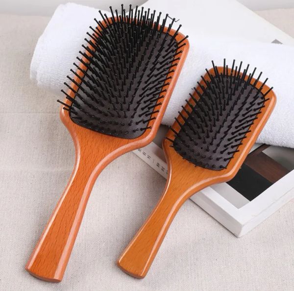 paddle brush air cushion hairdressing wood massage hair brushes brosse club hiqh quality straight hair curly comb massager 2 styles big and, Silver
paddle brush air cushion hairdressing wood massage hair brushes brosse club hiqh quality straight hair curly comb massager 2 styles big and, Silver