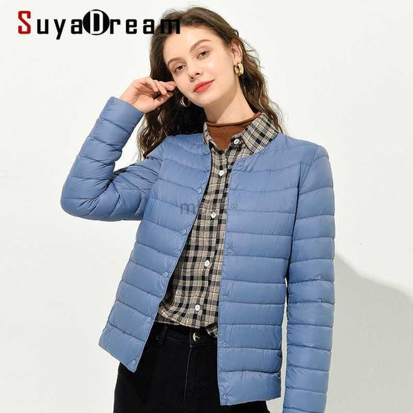 women's down parkas suyadream woman down coat 90%white duck down fill basic single breasted winter coat 2021fw outwear hkd230719, Black
women's down parkas suyadream woman down coat 90%white duck down fill basic single breasted winter coat 2021fw outwear hkd230719, Black