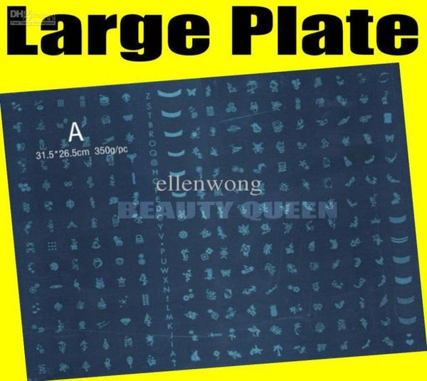 big stamp plate 268 designs large nail art stamping image plate xl print stencil template diy a6796795, White
big stamp plate 268 designs large nail art stamping image plate xl print stencil template diy a6796795, White