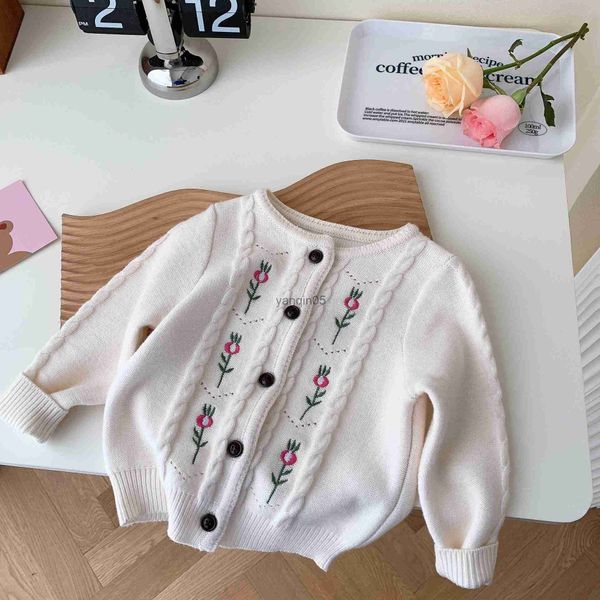pullover spring autumn girl baby casual knitting cardigan embroidery flower sweater fashion boy children long sleeve coat kid jacket hkd230, Blue
pullover spring autumn girl baby casual knitting cardigan embroidery flower sweater fashion boy children long sleeve coat kid jacket hkd230, Blue