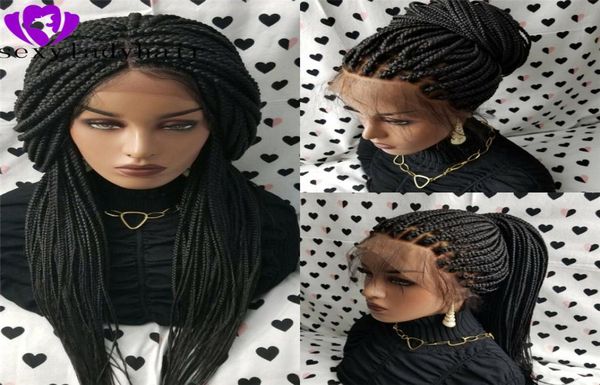 200 density box braids lace front wigs for american black women long blackbrownblonde braided wig with natural hairline5776459, Black;brown
200 density box braids lace front wigs for american black women long blackbrownblonde braided wig with natural hairline5776459, Black;brown