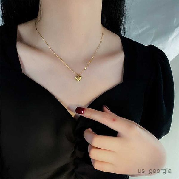 pendant necklaces fashion stainless steel gold color love heart necklaces for women trend fashion festival party gift jewelry r230719, Silver
pendant necklaces fashion stainless steel gold color love heart necklaces for women trend fashion festival party gift jewelry r230719, Silver
