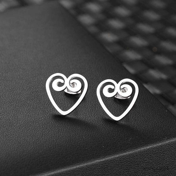 charm stainless steel earrings trend spiral design heart shape fashion unusual stud earrings for women jewelry party girls gifts r230719, Golden
charm stainless steel earrings trend spiral design heart shape fashion unusual stud earrings for women jewelry party girls gifts r230719, Golden