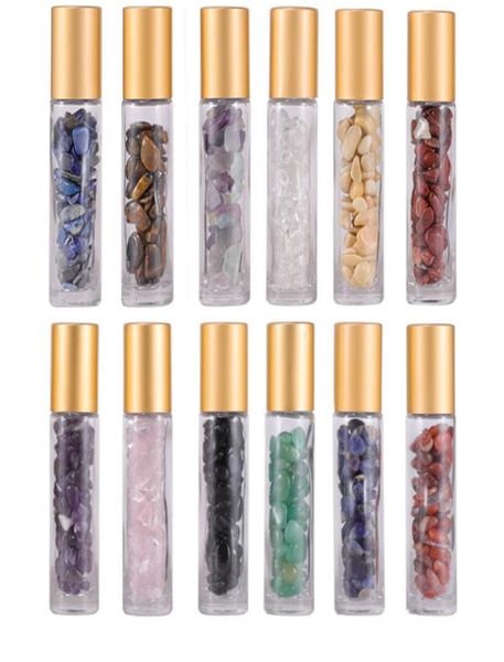 100pcslot 10ml empty gem roller bottles essential oil glass bottle transparent thick gemstone jade crystal bottle gold cap9649807
100pcslot 10ml empty gem roller bottles essential oil glass bottle transparent thick gemstone jade crystal bottle gold cap9649807