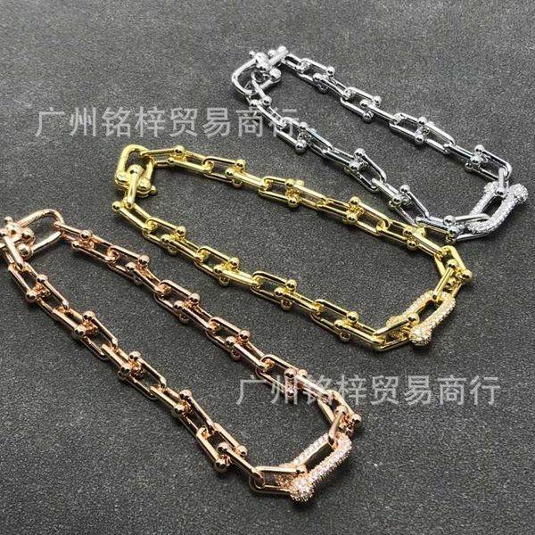 high version tiffayffay s925 classic hip hop style u-shaped interlocking strap diamond large bracelet, Black
high version tiffayffay s925 classic hip hop style u-shaped interlocking strap diamond large bracelet, Black