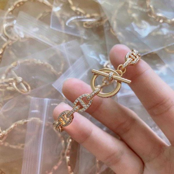 original quality hrems bracelets online shop hollow out pig nose versatile bracelet fashion style s925 sterling silver plating with diam wit, Black
original quality hrems bracelets online shop hollow out pig nose versatile bracelet fashion style s925 sterling silver plating with diam wit, Black
