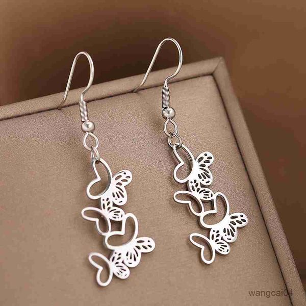 charm elegance butterfly dangle earrings super fairy pendants wholesale stainless steel earrings for women jewelry valentine's day r230, Golden
charm elegance butterfly dangle earrings super fairy pendants wholesale stainless steel earrings for women jewelry valentine's day r230, Golden