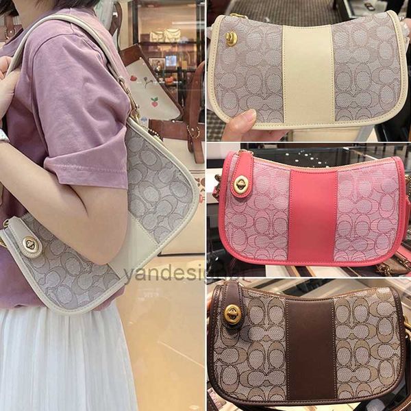 swinger designer bag 2023 coac women's bag jacquard fabric colored underarm mahjong bag classic printed one shoulder
swinger designer bag 2023 coac women's bag jacquard fabric colored underarm mahjong bag classic printed one shoulder