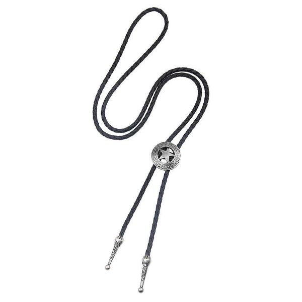 bolo ties punk denim vintage necklace shirt tie personality bolo tie five-pointed star activity buckle cowhide bowtie men gift necktie hkd23, Red
bolo ties punk denim vintage necklace shirt tie personality bolo tie five-pointed star activity buckle cowhide bowtie men gift necktie hkd23, Red