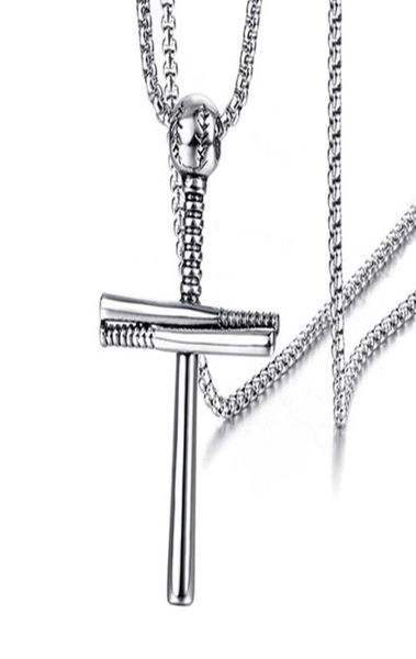 12pcs european and american outdoor baseball cross pendant necklace fashion personality man039s accessories 3color5605621, Silver
12pcs european and american outdoor baseball cross pendant necklace fashion personality man039s accessories 3color5605621, Silver