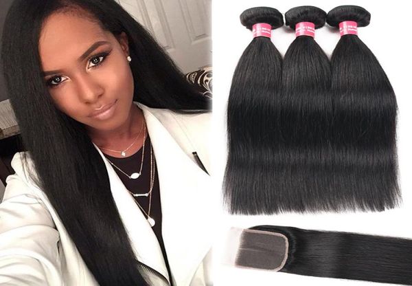 8a remy 3 bundles brazilian straight body wave kinky curly deep wave hair with 44 lace closure 100 human hair weaves natural bla3621572, Black
8a remy 3 bundles brazilian straight body wave kinky curly deep wave hair with 44 lace closure 100 human hair weaves natural bla3621572, Black