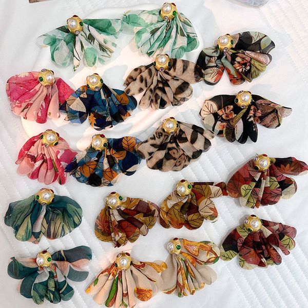 vintage bohemian leopard print fabric drop earrings original design fashion jewelry women statement tassel earrings ethnic gifts, Silver
vintage bohemian leopard print fabric drop earrings original design fashion jewelry women statement tassel earrings ethnic gifts, Silver