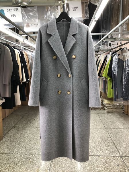 women's jackets vintage double breasted sided 100 wool coat women long loose lace up solid elegant winter jacket 230719, Black;brown
women's jackets vintage double breasted sided 100 wool coat women long loose lace up solid elegant winter jacket 230719, Black;brown