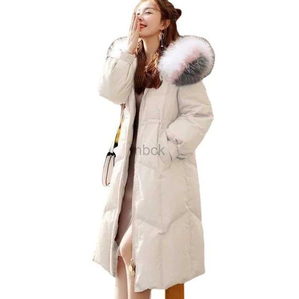 women's down parkas winter women coat 90% white duck down thick warm jacket elegant hood loose size parker ladies fashion slim long ove, Black
women's down parkas winter women coat 90% white duck down thick warm jacket elegant hood loose size parker ladies fashion slim long ove, Black