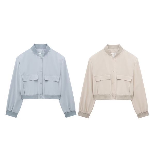 women's jacket coat chic fashion youth ladies casual jacket large pocket short for spring autumn high street female 230719, Black;brown
women's jacket coat chic fashion youth ladies casual jacket large pocket short for spring autumn high street female 230719, Black;brown