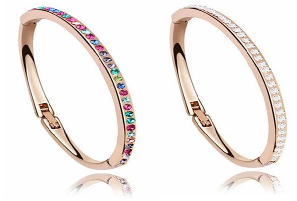 austrian crystal bracelets bangles brand fashion charm cuff bracelets for women jewelry 18k rose gold plated 60601787481, Black
austrian crystal bracelets bangles brand fashion charm cuff bracelets for women jewelry 18k rose gold plated 60601787481, Black