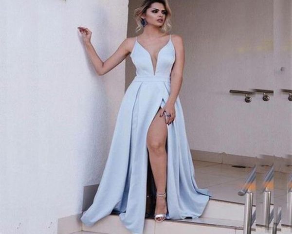 simple elegant dresses a line spaghetti straps deep v neck formal dresses evening gown light blue ruched prom dress custom made6962796, Black;red
simple elegant dresses a line spaghetti straps deep v neck formal dresses evening gown light blue ruched prom dress custom made6962796, Black;red