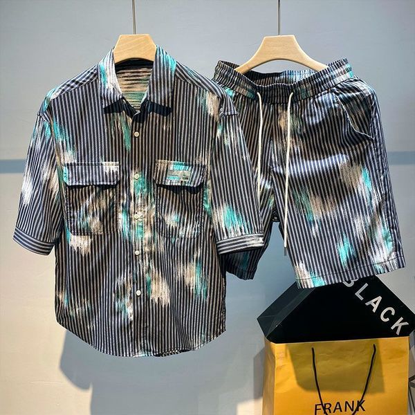men's tracksuits summer men hawaiia shirts sets casual 3d printing short sleeve shirt beach shorts set fashion mens 2 piece sports suit, Gray
men's tracksuits summer men hawaiia shirts sets casual 3d printing short sleeve shirt beach shorts set fashion mens 2 piece sports suit, Gray