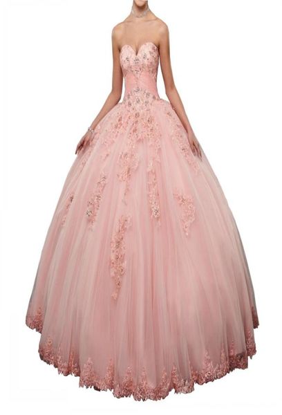 2019 latest pink quinceanera dress sweetheart lace crystals beading tulle 16 years girl party vestidos ball gown corset back9260797, Blue;red
2019 latest pink quinceanera dress sweetheart lace crystals beading tulle 16 years girl party vestidos ball gown corset back9260797, Blue;red