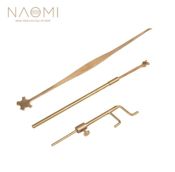 naomi brass violin luthier tools sound post gauge measurer retriever clip set violin parts accessories8525426
