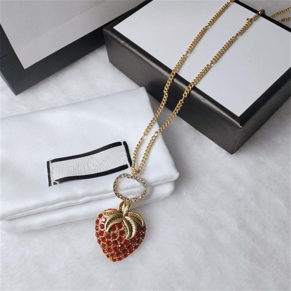 designer bling strawberry diamond pendant necklaces elegant ladies letter pendants jewelry necklace cute girlfriend birthday gifts190c, Silver
designer bling strawberry diamond pendant necklaces elegant ladies letter pendants jewelry necklace cute girlfriend birthday gifts190c, Silver