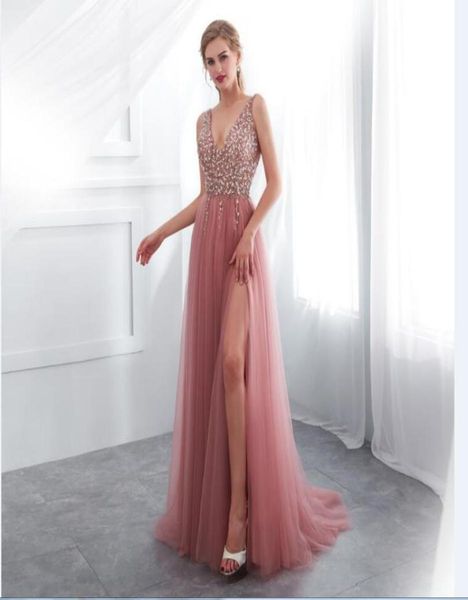 2018 new coral long prom party gowns off shoulder deep v neckline prom dress tulle beaded crystal formal evening gown in st7198663, Black
2018 new coral long prom party gowns off shoulder deep v neckline prom dress tulle beaded crystal formal evening gown in st7198663, Black
