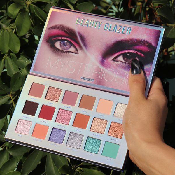 eye shadow beauty glazed 18 colors nude shining eyeshadow palette matte makeup glitter pigment smoky waterproof powder cosmetics 230718
eye shadow beauty glazed 18 colors nude shining eyeshadow palette matte makeup glitter pigment smoky waterproof powder cosmetics 230718
