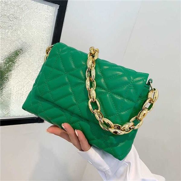 green quilted bag leather shoulder with thick chain female side red pink bags for women 2022 new luxury purses and handbags
green quilted bag leather shoulder with thick chain female side red pink bags for women 2022 new luxury purses and handbags
