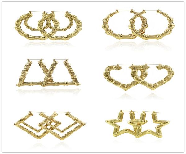 jewelry multiple shapes ethnic large vintage europe and america gold rose gold plated bamboo hoop earrings for women 14 styles dhl1253114, Golden;silver
jewelry multiple shapes ethnic large vintage europe and america gold rose gold plated bamboo hoop earrings for women 14 styles dhl1253114, Golden;silver