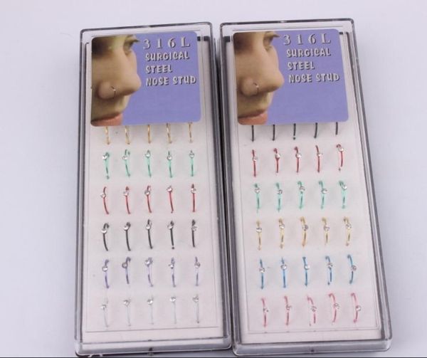 wholes 48 pcslot mix 8 color anodied steel body jewelry nose piercing fashion hoop ring nose rings7413863, Silver
wholes 48 pcslot mix 8 color anodied steel body jewelry nose piercing fashion hoop ring nose rings7413863, Silver