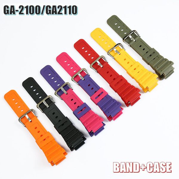 watch bands bezel frame shell watch band strap ga-2100/ga2110 bracelet watchband cover ga2100 replacement watches case wristband 230718, Black;brown
watch bands bezel frame shell watch band strap ga-2100/ga2110 bracelet watchband cover ga2100 replacement watches case wristband 230718, Black;brown