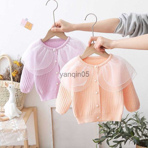 pullover girls cardigan coat 2022 autumn and winter new baby cute sweet girl clothes children's lace lapel coat girls autumn hkd230719, Blue
pullover girls cardigan coat 2022 autumn and winter new baby cute sweet girl clothes children's lace lapel coat girls autumn hkd230719, Blue