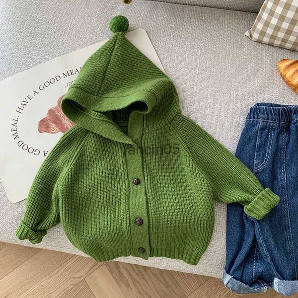 pullover 2023 autumn kids sweaters solid color hooded knitwear girls sweater cardigan boys knitted coats hkd230719, Blue
pullover 2023 autumn kids sweaters solid color hooded knitwear girls sweater cardigan boys knitted coats hkd230719, Blue
