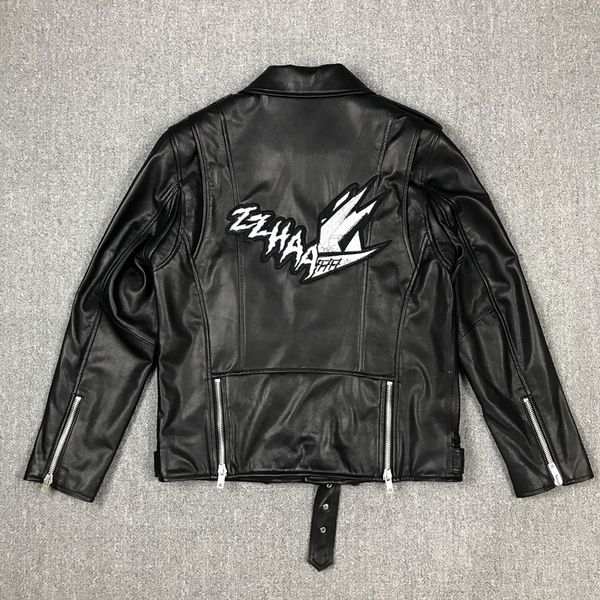 men's jackets hnl hedi classic style back letter sailboat embroidered motorcycle leather jacket 230719, Black;brown
men's jackets hnl hedi classic style back letter sailboat embroidered motorcycle leather jacket 230719, Black;brown